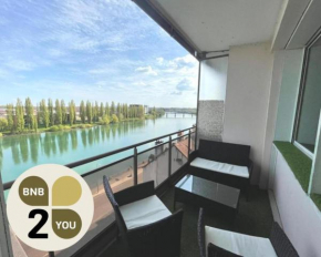 Bnb2you Magnificent apartment with superb view of the Saône